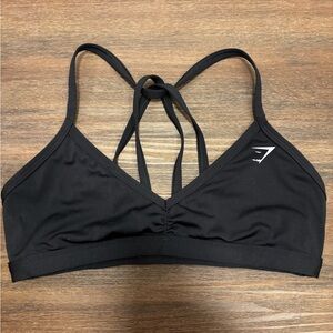 Gymshark Black Crossback Sports Bra